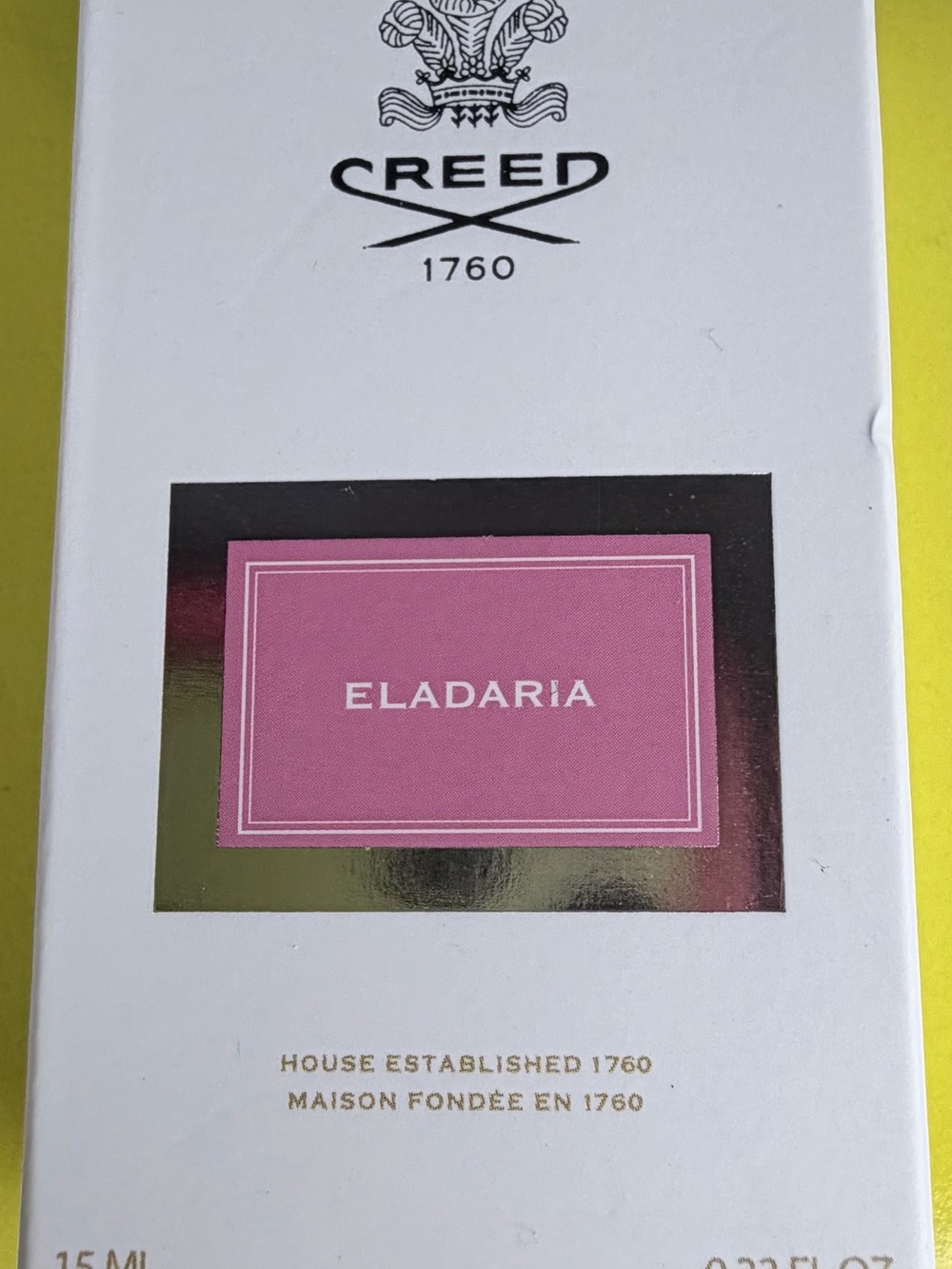 Creed Eladaría Pink and White Fragrance Box